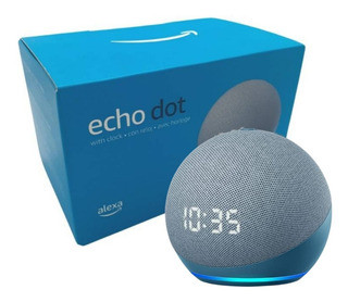 Alexa Echo Dot con reloj (4ta Generación)